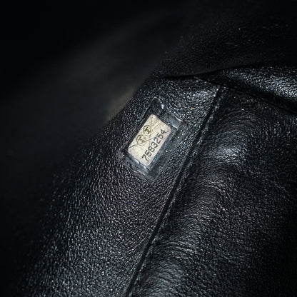 Caviar Skin Matelasse Kelly Flap Top Handle Bag
