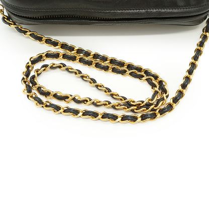 CC Lambskin Matelasse Tassel Chain Shoulder Camera Bag