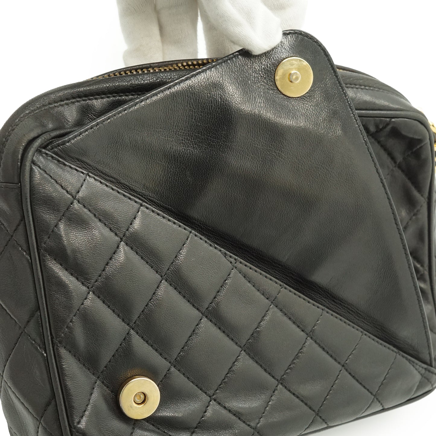 CC Lambskin Matelasse Tassel Chain Shoulder Camera Bag
