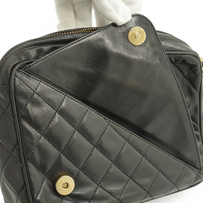CC Lambskin Matelasse Tassel Chain Shoulder Camera Bag