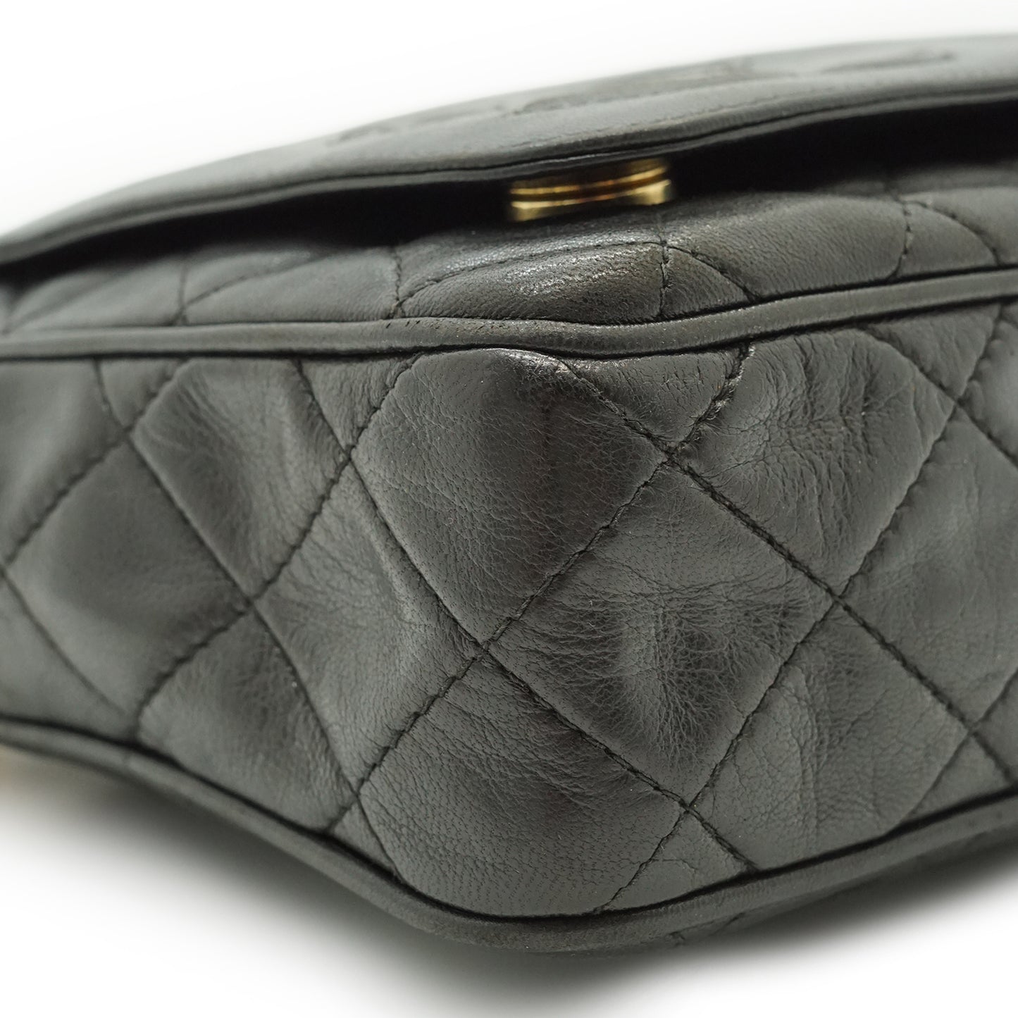 CC Lambskin Matelasse Tassel Chain Shoulder Camera Bag