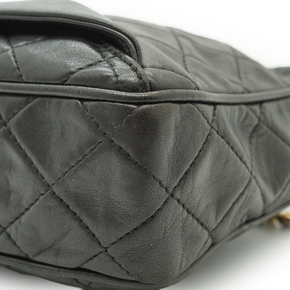 CC Lambskin Matelasse Tassel Chain Shoulder Camera Bag