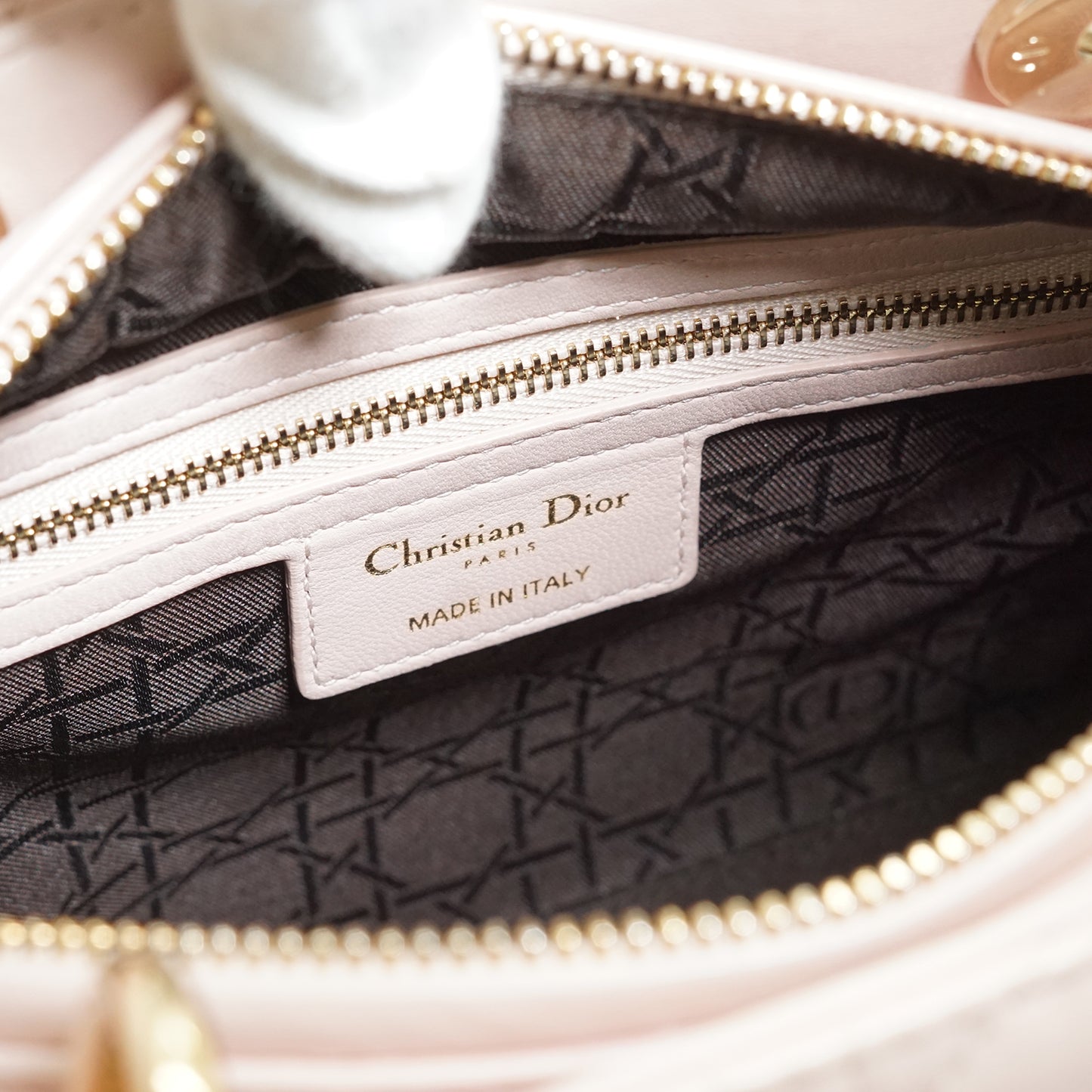 Lady Dior Medium Cannage Lambskin