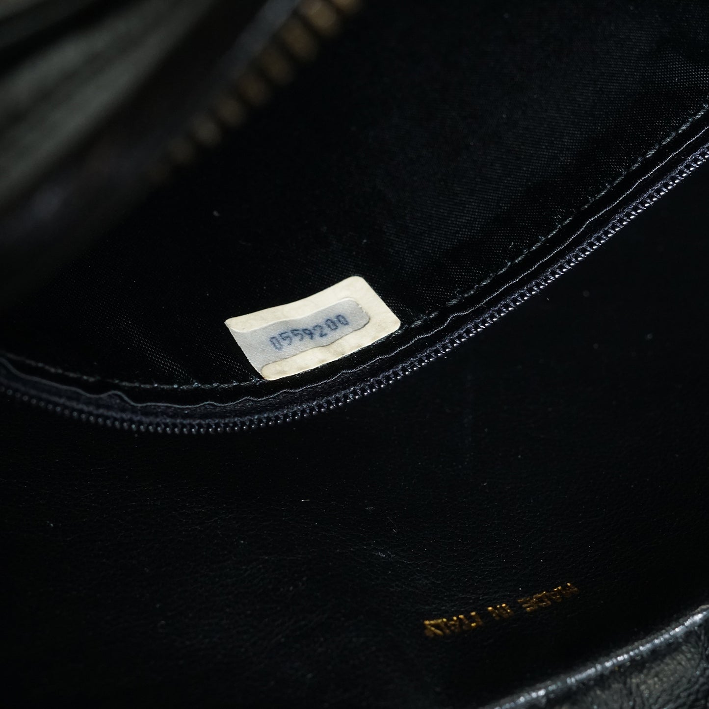 Vintage CC Lambskin Fringe Chain Shoulder Camera Bag