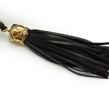 CC Lambskin Matelasse Fringe Chain Shoulder Camera Bag