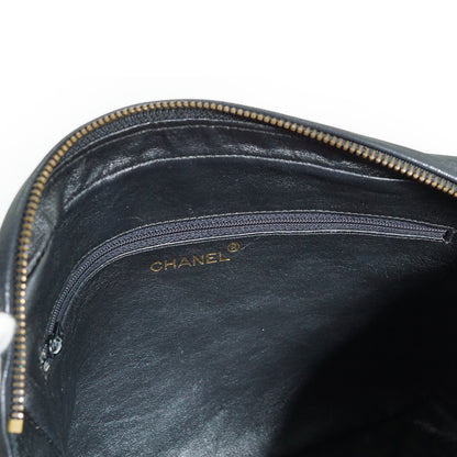 CC Lambskin Matelasse Fringe Chain Shoulder Camera Bag