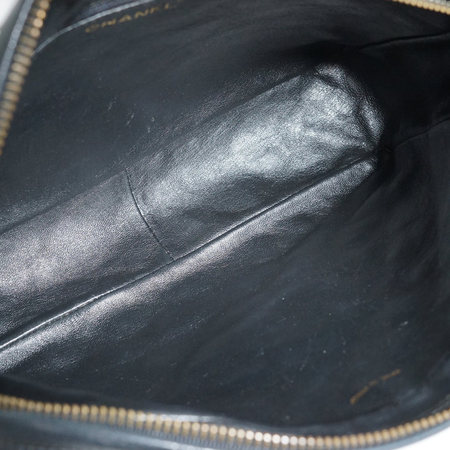 CC Lambskin Matelasse Fringe Chain Shoulder Camera Bag