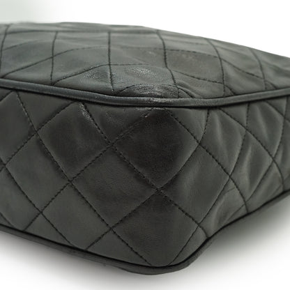 CC Lambskin Matelasse Fringe Chain Shoulder Camera Bag