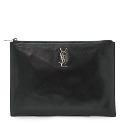 YSL Zip Clutch