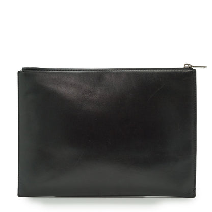 YSL Zip Clutch