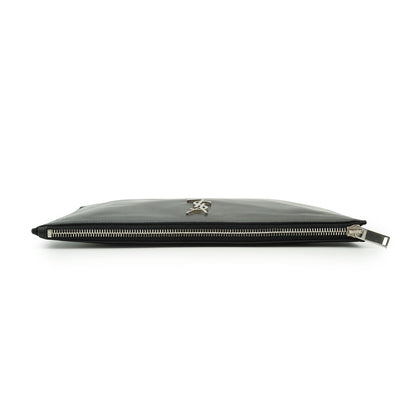 YSL Zip Clutch