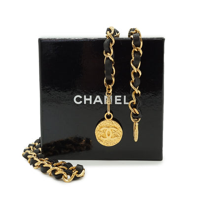 Vintage CC Medallion Chain Belt