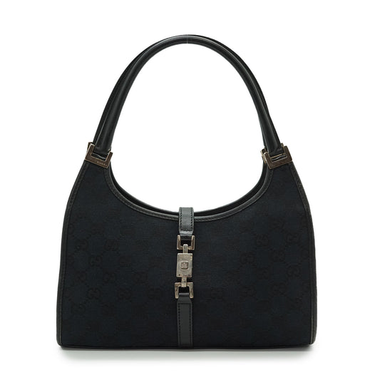 Vintage GG Canvas Small Jackie Shoulder Bag