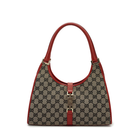 Vintage GG Canvas Jackie Shoulder Bag