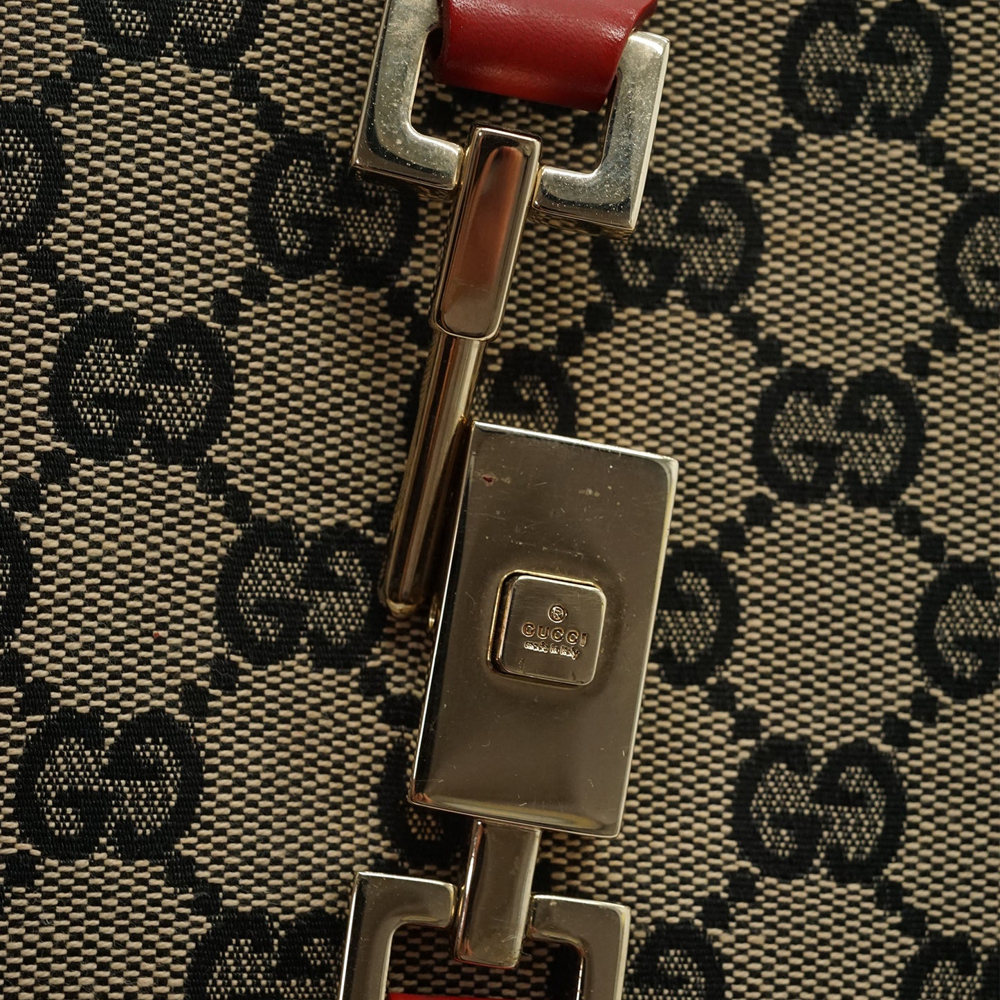 Vintage GG Canvas Jackie Shoulder Bag