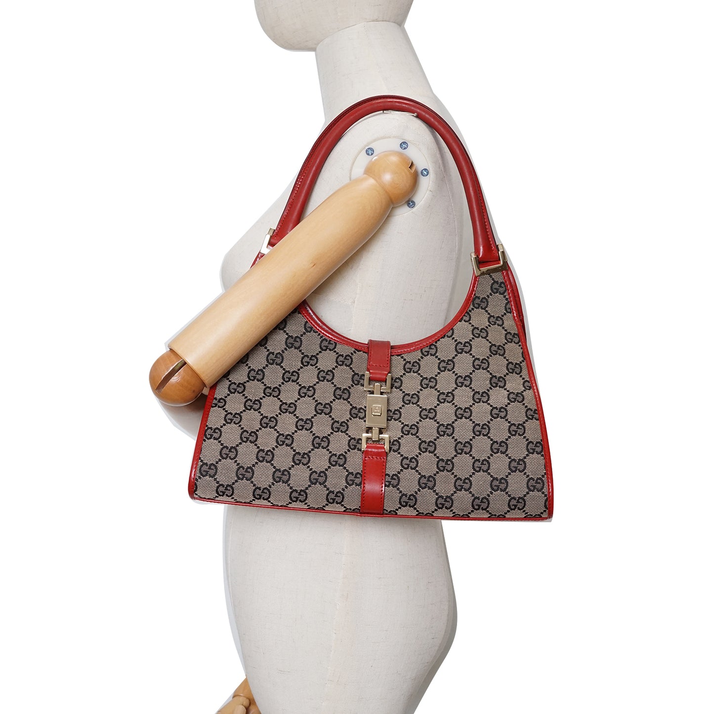 Vintage GG Canvas Jackie Shoulder Bag