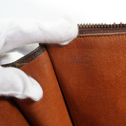 Vintage Monogram Poche Documents Business Clutch Bag