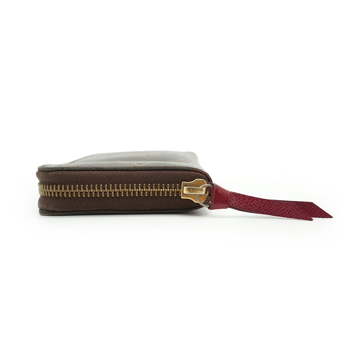 Monogram Portefeuille Clemence Fuchsia Long Wallet