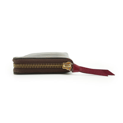 Monogram Portefeuille Clemence Fuchsia Long Wallet