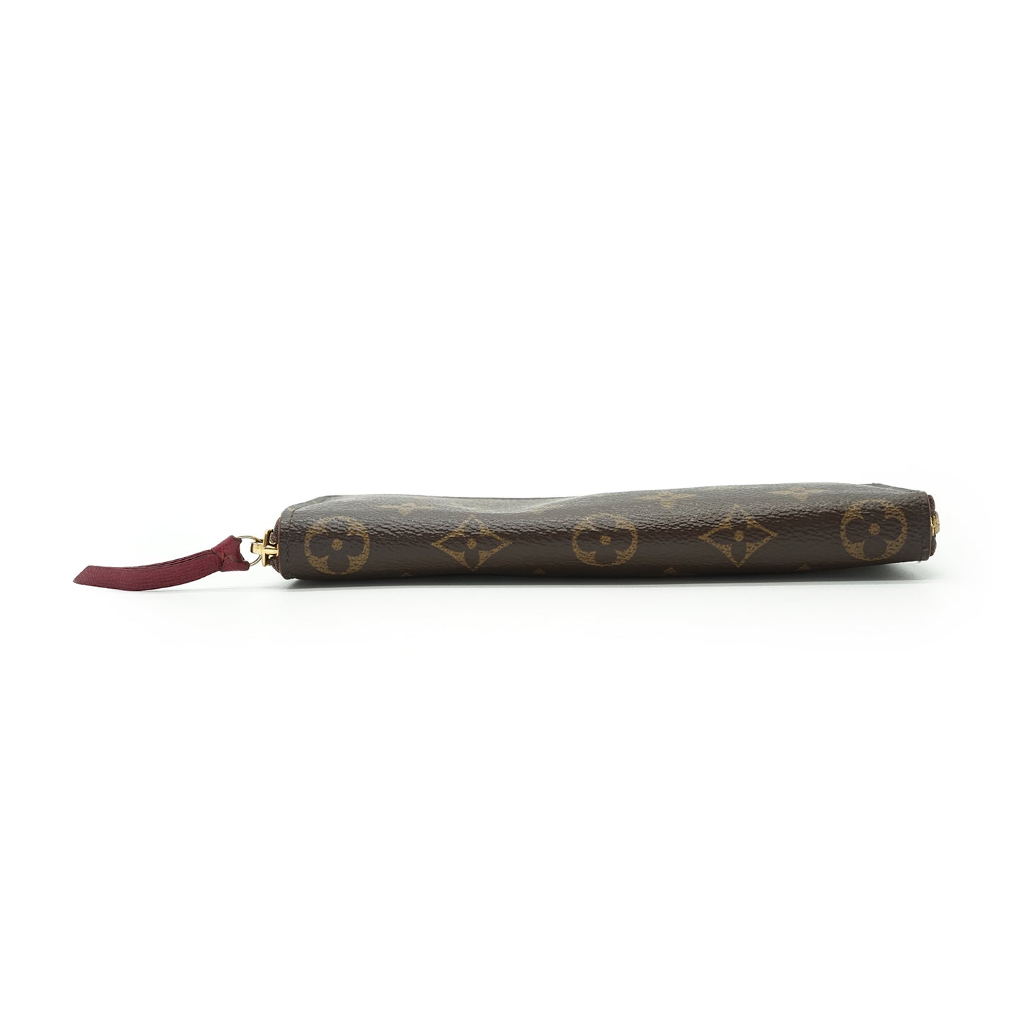 Monogram Portefeuille Clemence Fuchsia Long Wallet