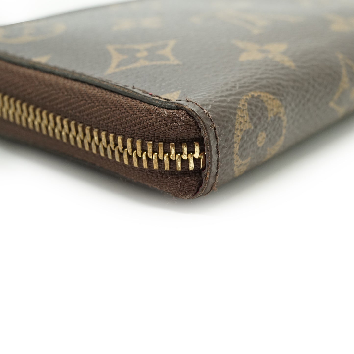 Monogram Portefeuille Clemence Fuchsia Long Wallet