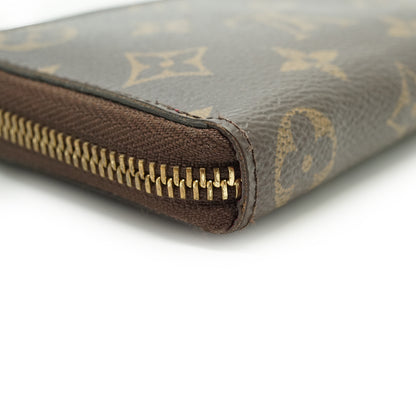 Monogram Portefeuille Clemence Fuchsia Long Wallet