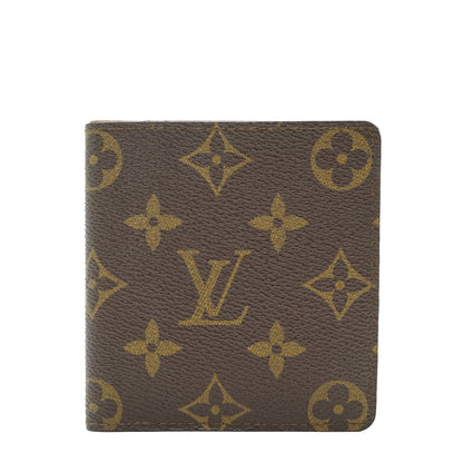 Vintage Monogram Porte Billets Cartes Credit Wallet