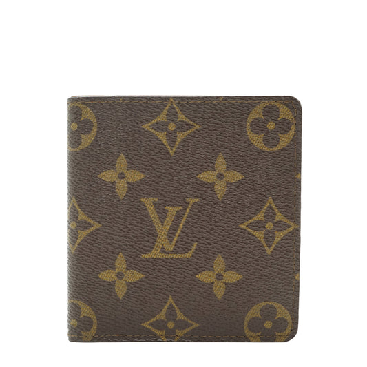 Vintage Monogram Porte Billets Cartes Credit Wallet