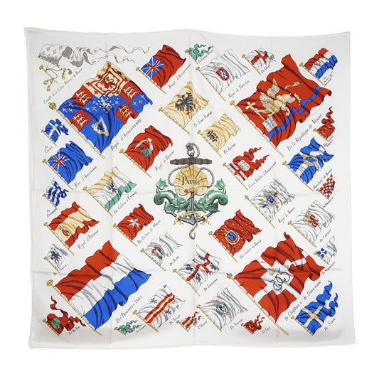 Pavois by Ledoux Silk Carre 90
