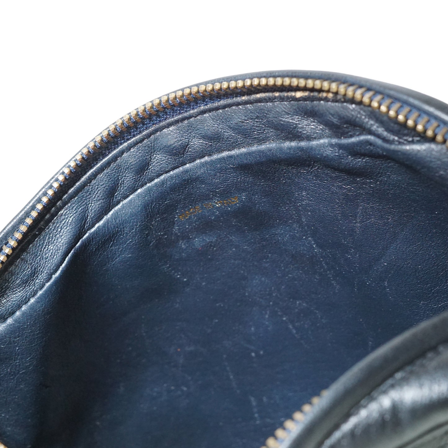 CC Lambskin Fringe Diamond-Quilted Chain Shoulder Camera Bag