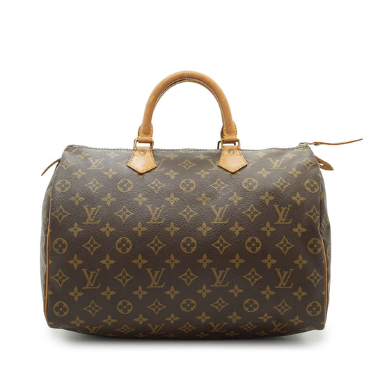 Vintage Monogram Speedy 35