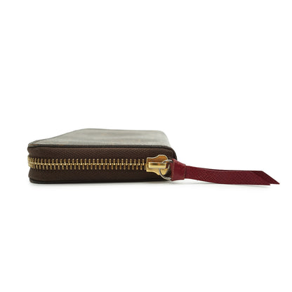 Monogram Portefeuille Clemence Fuchsia Long Wallet