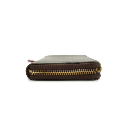 Monogram Portefeuille Clemence Fuchsia Long Wallet