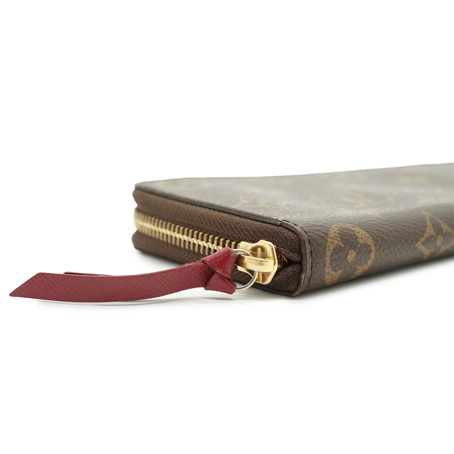 Monogram Portefeuille Clemence Fuchsia Long Wallet