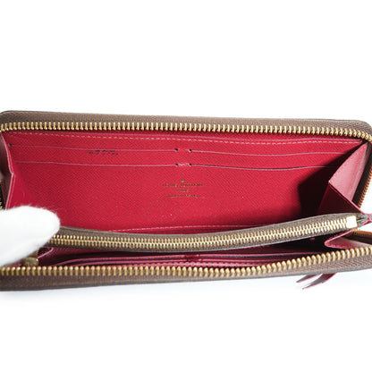Monogram Portefeuille Clemence Fuchsia Long Wallet