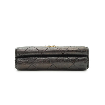 Chanel 19 Lambskin Small Flap Wallet