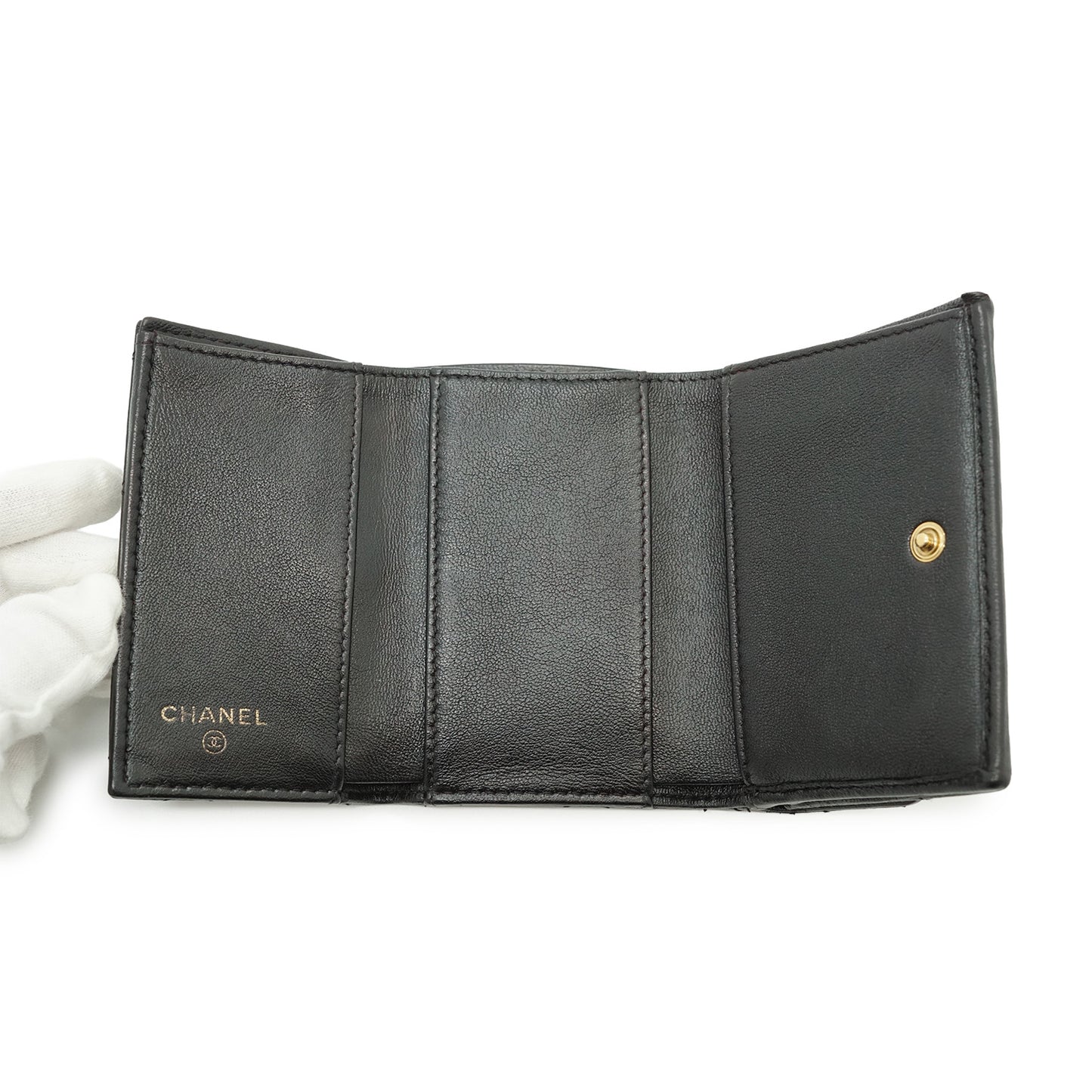 Chanel 19 Lambskin Small Flap Wallet