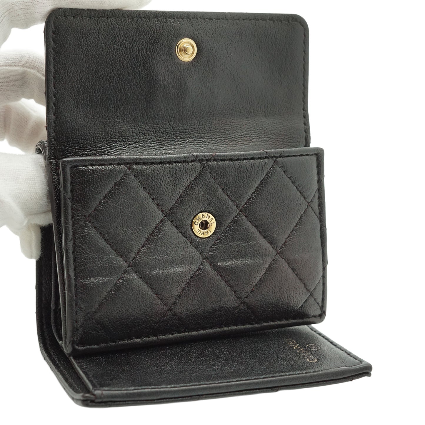 Chanel 19 Lambskin Small Flap Wallet