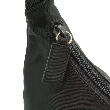 Vintage Tessuto Nylon Small Hobo Pochette