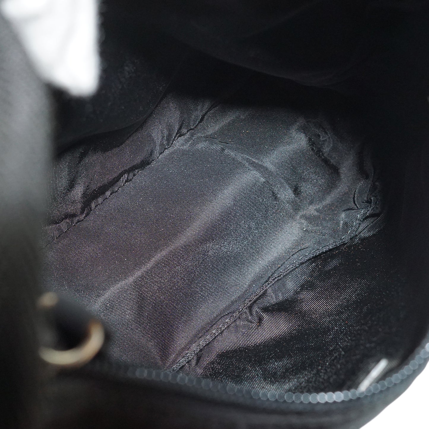 Vintage Tessuto Nylon Small Hobo Pochette
