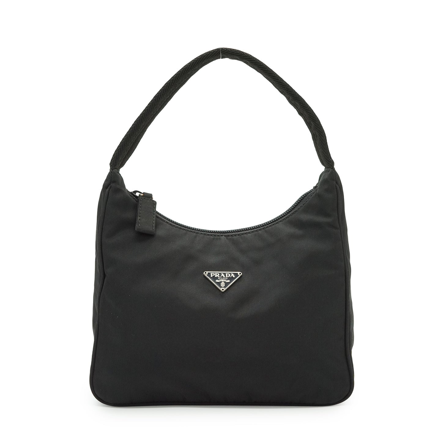 Vintage Tessuto Nylon Small Hobo Pochette