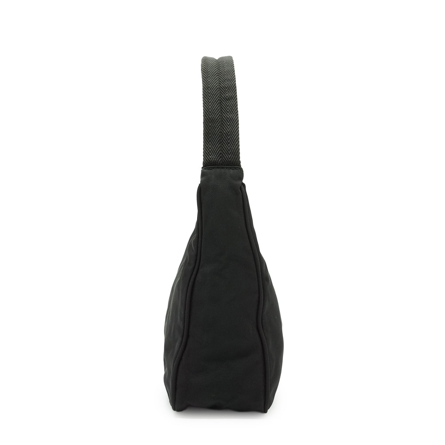 Vintage Tessuto Nylon Small Hobo Pochette