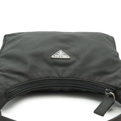 Vintage Tessuto Nylon Small Hobo Pochette