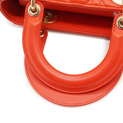 Lady Dior My ABCDior Cannage Lambskin Small