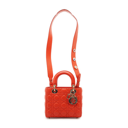 Lady Dior My ABCDior Cannage Lambskin Small