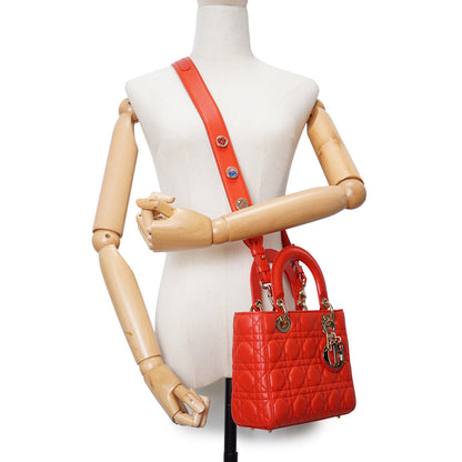 Lady Dior My ABCDior Cannage Lambskin Small