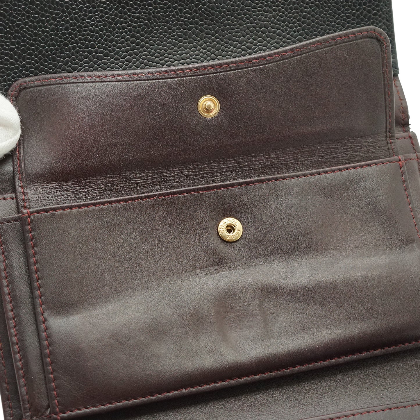 Lambskin Matelasse Classic Long Flap Wallet