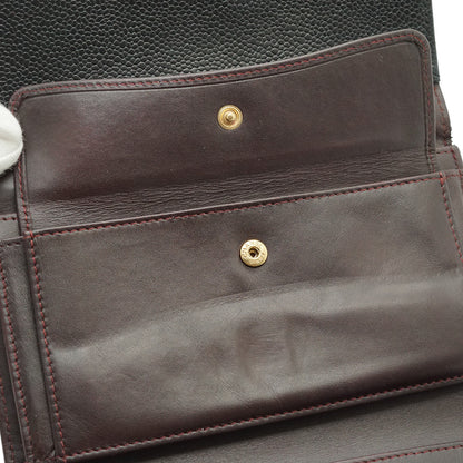 Lambskin Matelasse Classic Long Flap Wallet