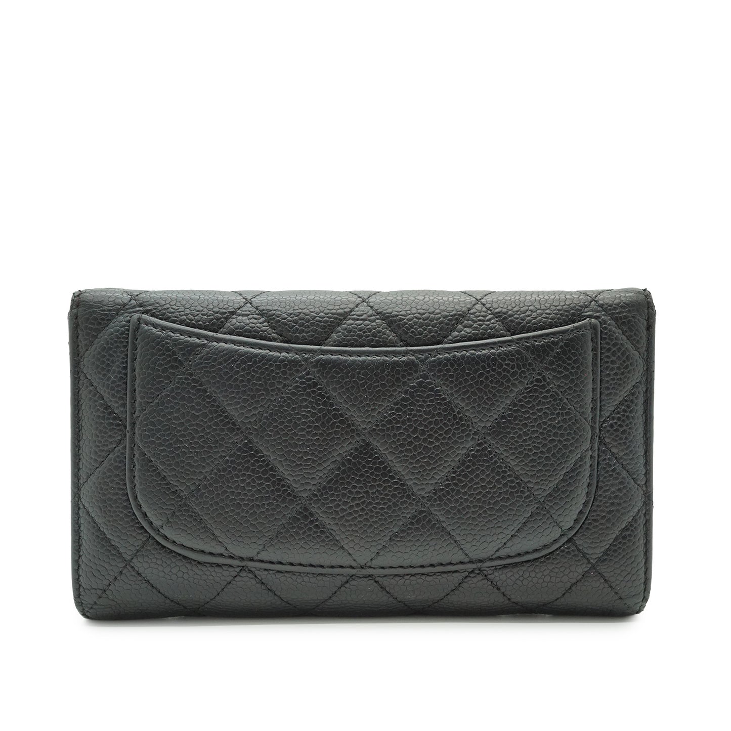 Lambskin Matelasse Classic Long Flap Wallet