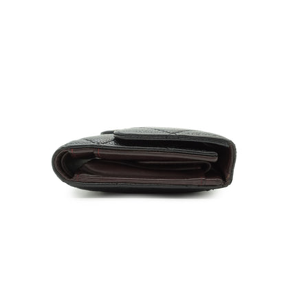 Lambskin Matelasse Classic Long Flap Wallet
